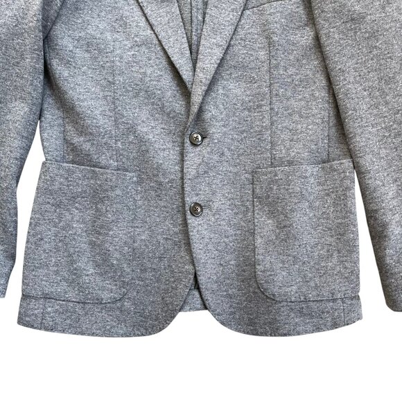 π΄οΈ J.Crew Menβs Slim Fit Grey Wool Blend Knit Blazer SZ S | Classic Casual - Picture 4 of 8
